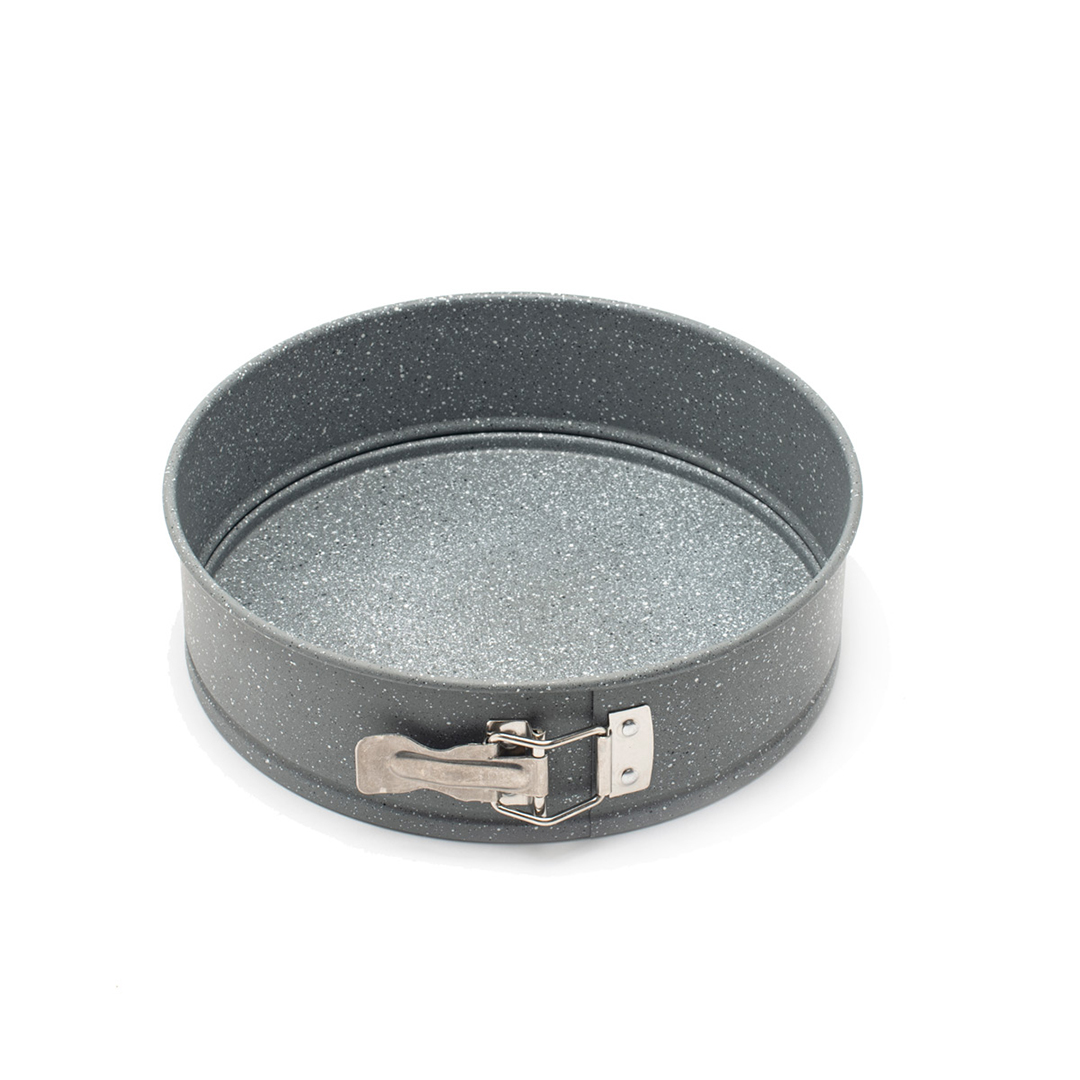 atsegama-apvali-kepimo-forma-marble-24cm-gipfel-1873 Marmorierte runde Backform 24x7 cm – Bild 1