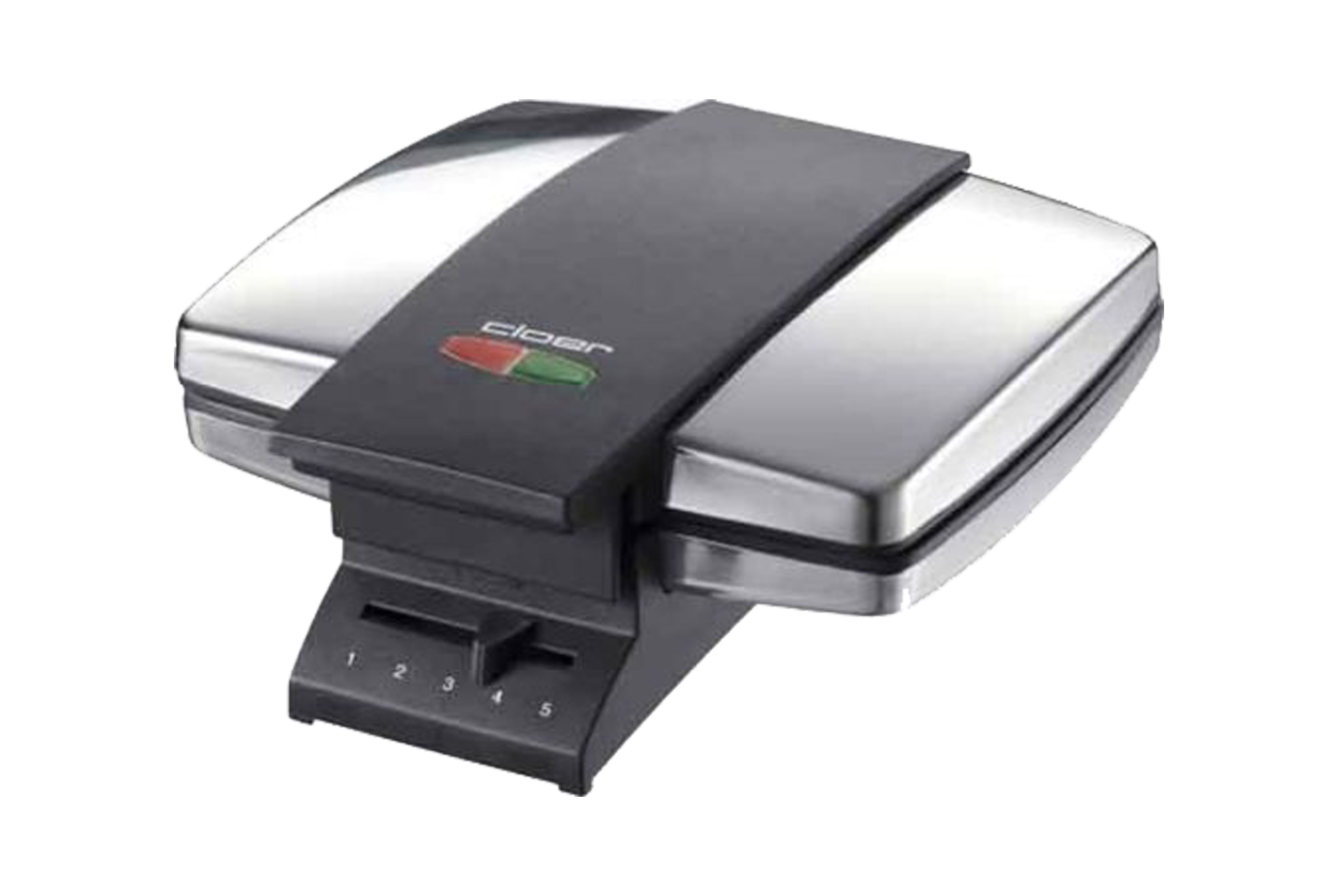 belgiska-vafline-CLO1445 CLOER Elektrisches Waffeleisen CLO1445 | Belgische Waffeln, 930 W, Edelstahlgehäuse – Bild 1