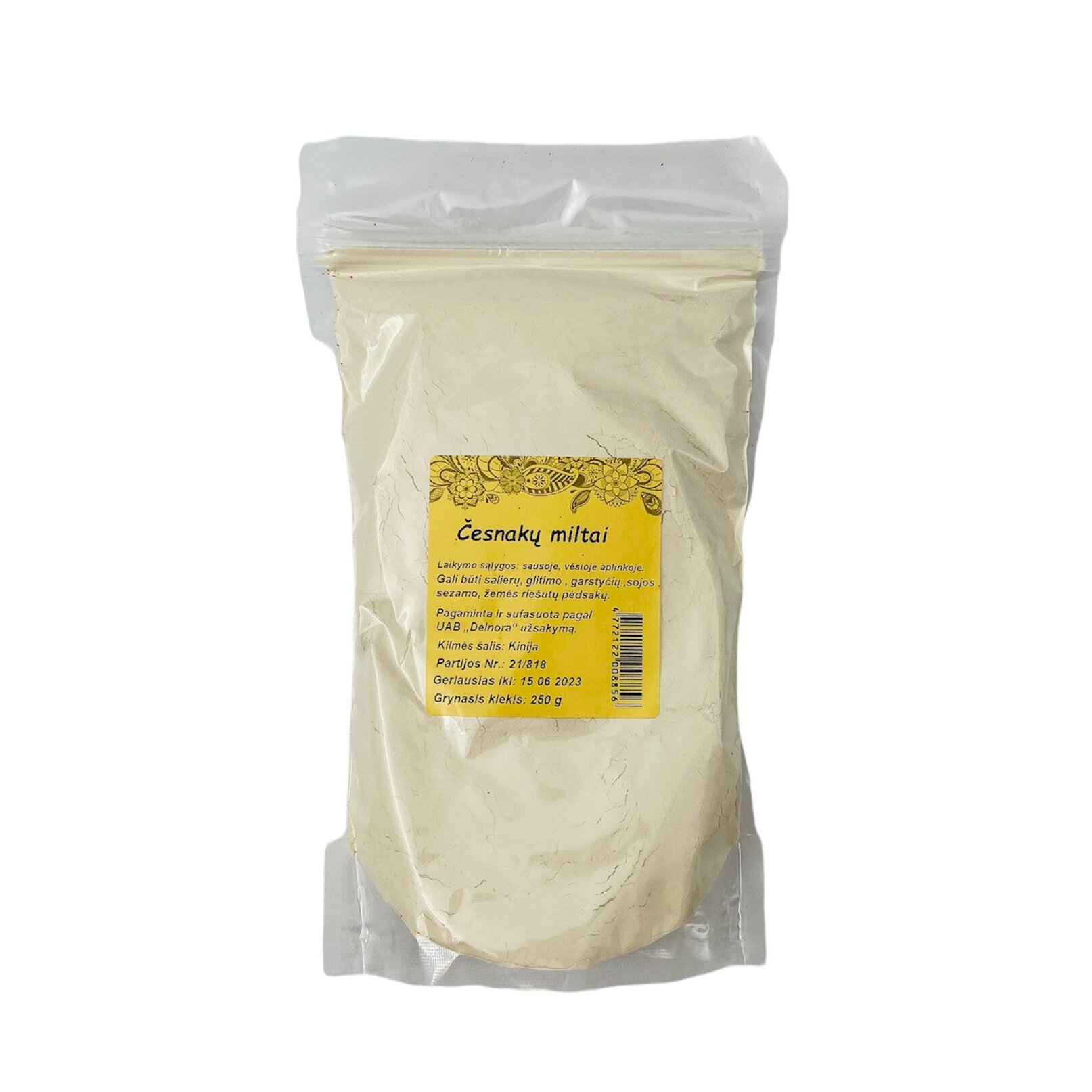 cesnaku-miltai-250-g-1 Knoblauchpulver, 250 g – Bild 1