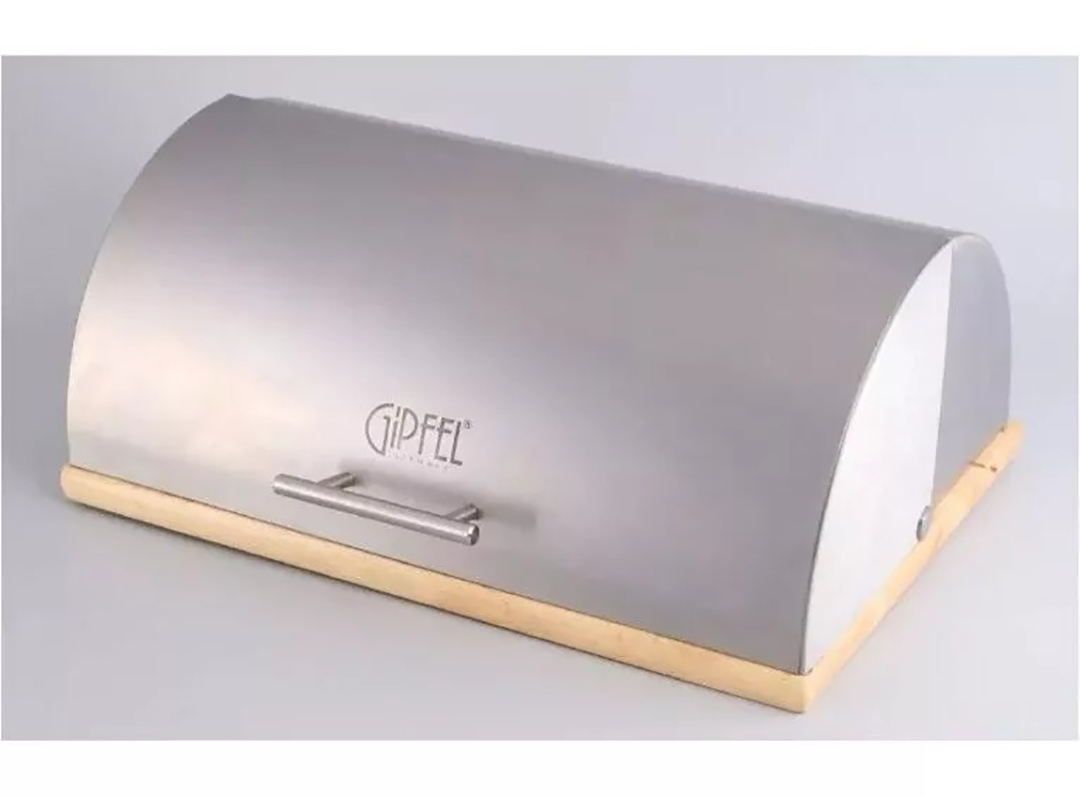 duonine-su-nerudijancio-plieno-dangteliu-iride-gipfel-51952-1 Brotkasten mit Edelstahl-Deckel Iride – Bild 1