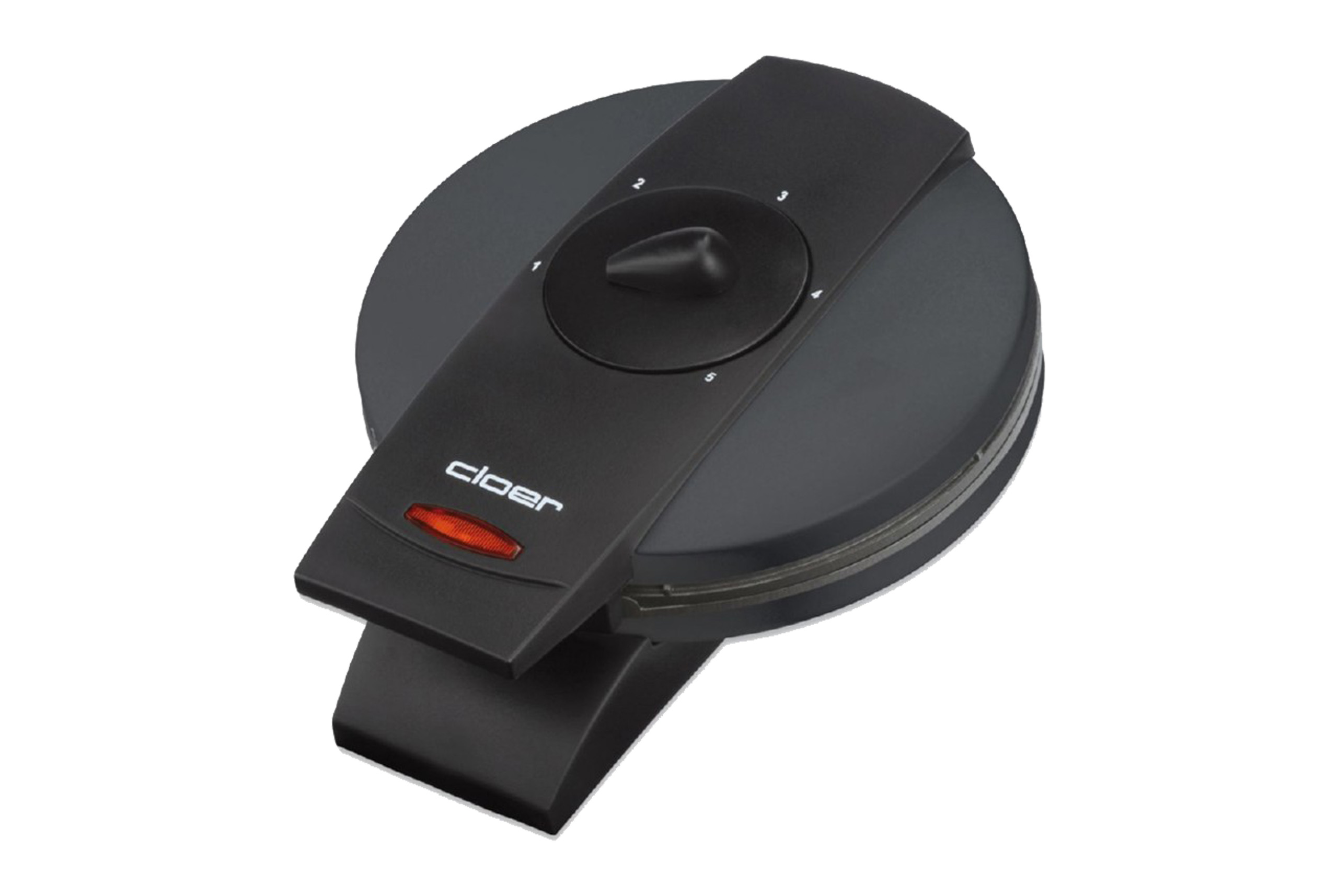 elektrine-vafline-CLO1620 CLOER Crêpe Maker CLO1620 | 930 W, Ø 16,5 cm, Einstellbarer Bräunungsgrad, Schwarzes Metall – Bild 1