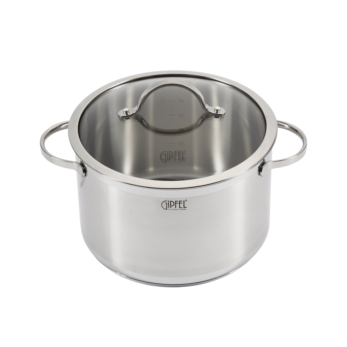 fabd9d7a5ac7f5f876c41db5470cd1dc GIPFEL Puodas Victory 1370 | 6.5 L, 24 cm, Plienas 18/10, Indukcija