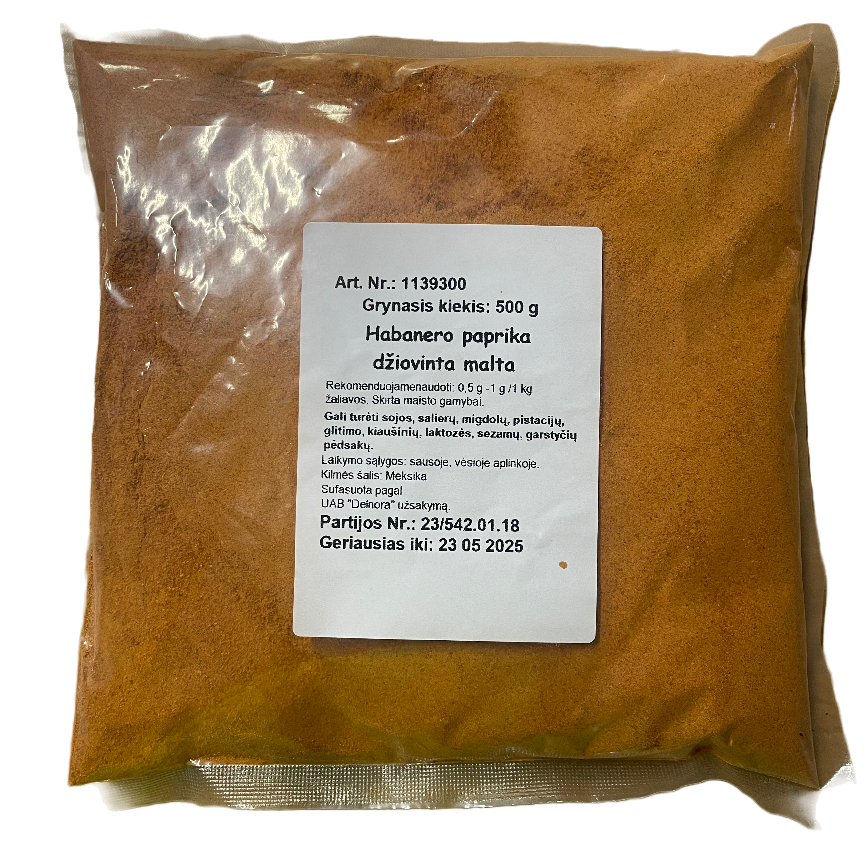habanero-pipirai-malti-500-g-1 Habanero-Paprika gemahlen, 500 g – Bild 1