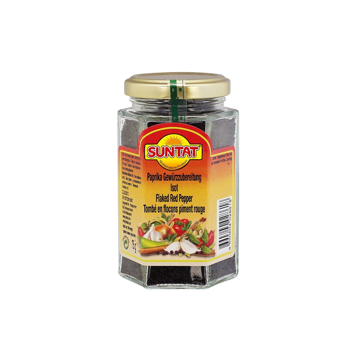 juodosios-paprikos-dribsniai-suntat-75-g-1 Schwarze Pfefferflocken SUNTAT, 75 g – Bild 1