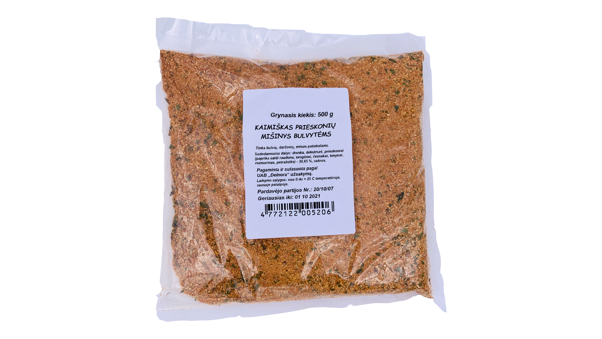 kaimiskas-prieskoniu-misinys-bulvytems Ländliche Gewürzmischung für Kartoffeln, 500 g – Bild 1