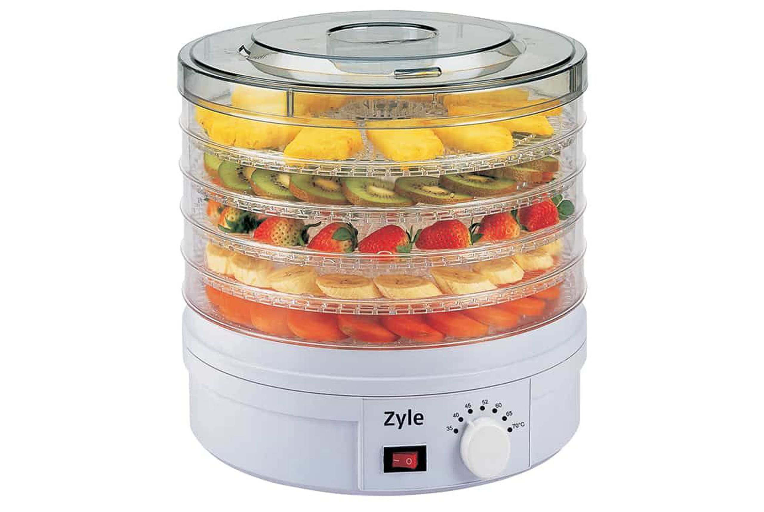 maisto-dziovykle-ZY110FD ZYLE Dörrautomat ZY110FD | 245 W, 5 Ablagen, Präzise Temperaturregelung (35–70°C) – Bild 1