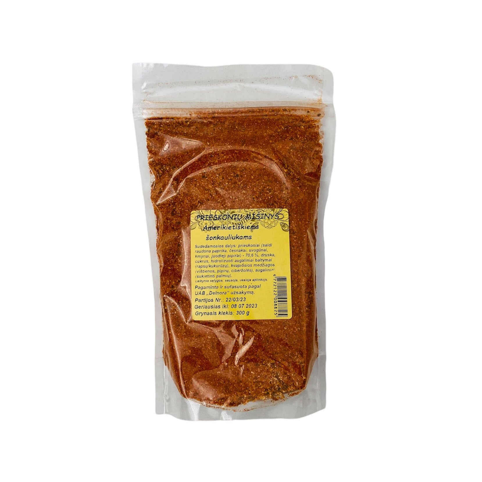 prieskoniu-misinys-amerikietiskiems-sonkauliukams-300-g-1 Gewürzmischung für amerikanische Rippchen, 300 g – Bild 1