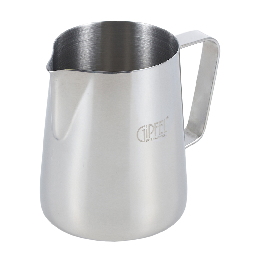 puodelis-pienui-pasildyti-ir-plakti-deluxe-300ml-gipfel-52426 Gipfel Puodelis zum Erhitzen und Aufschlagen von Milch Deluxe 300ml – Bild 1