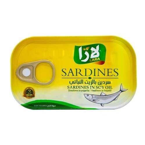 sardiniu-file-aliejuje-lara125-g-1 LARA Sardinės Aštriame Aliejuje 125 g | Su Prieskoniais, Baltymų Šaltinis, Omega-3