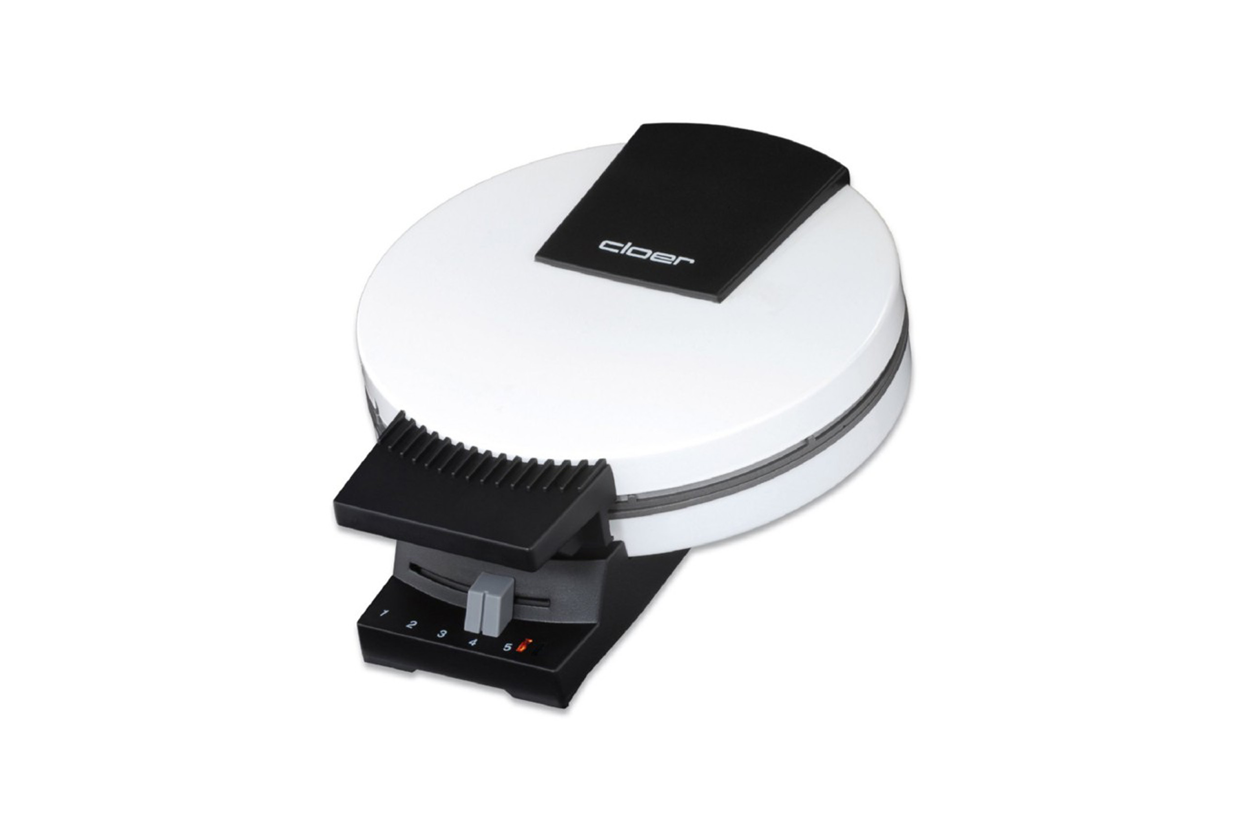 vafline-CLO0271 CLOER Elektrisches Waffeleisen CL00271 | 800 W, Extra dünne Waffeln, Weißes Metallgehäuse – Bild 1