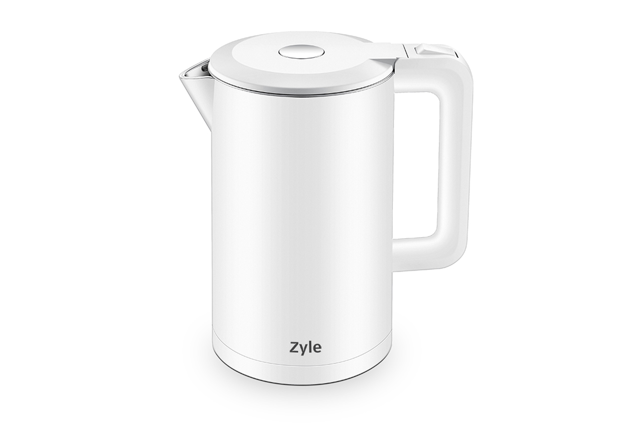 virdulys-ZY280WK ZYLE Elektrischer Wasserkocher ZY280WK | 1,7 L, 1800 W, Doppelwandig, Nahtloser Edelstahl – Bild 1