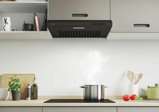 578510-3 Abzugshaube Candy | 60 cm, Schwarz – Bild 1