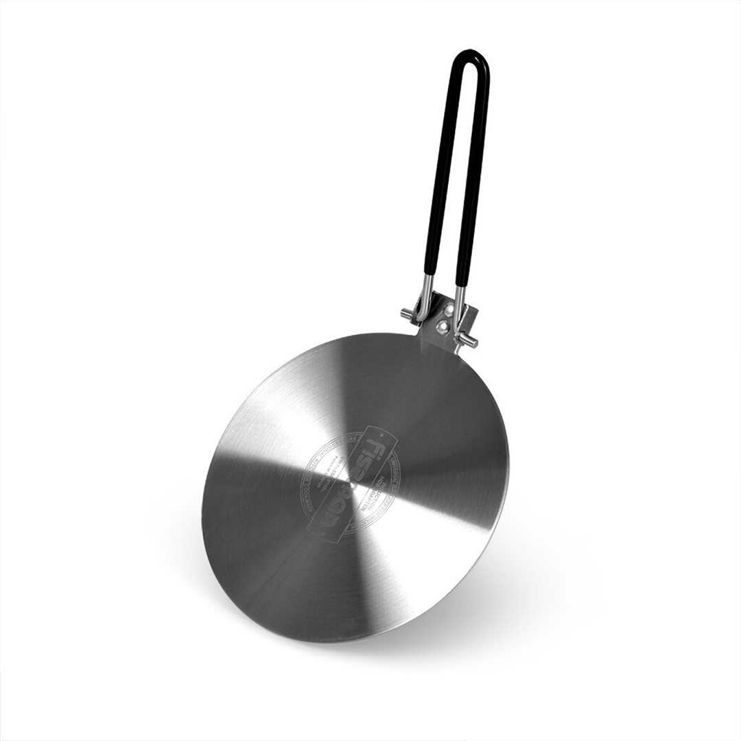 adapteris-indukcinei-viryklei-fissman-3999 Fissman Adapter für Induktionskochfeld | 20 cm, Mit abnehmbarem Griff – Bild 1