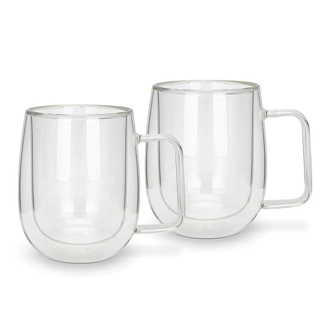 stikliniu-su-dvigubomis-sienelemis-rinkinys-300ml-fissman-16499 Fissman Gläser Set mit Doppelwand | 2 Stk. x 300 ml – Bild 1