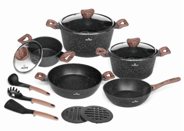 Screenshot_2-4 15 dalių granito puodų rinkinys ZILNER FOREST ZL-8518