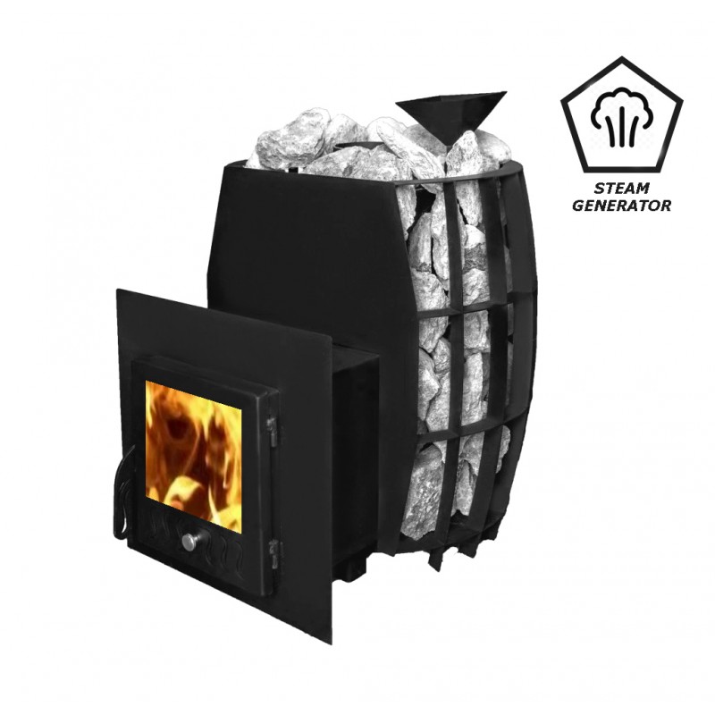 bannaya-pech-etna-barrel-12-so-steklyannoj-dvercej Pirties Krosnelė Etna Barrel