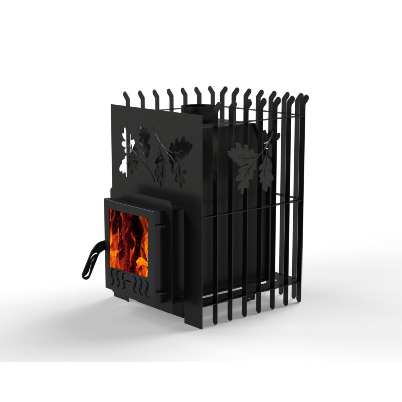 pirties-krosnele-etna-18-sn-su-trumpu-zidiniu-i-su-stiklinemis-durimis Pirties Krosnelė Etna