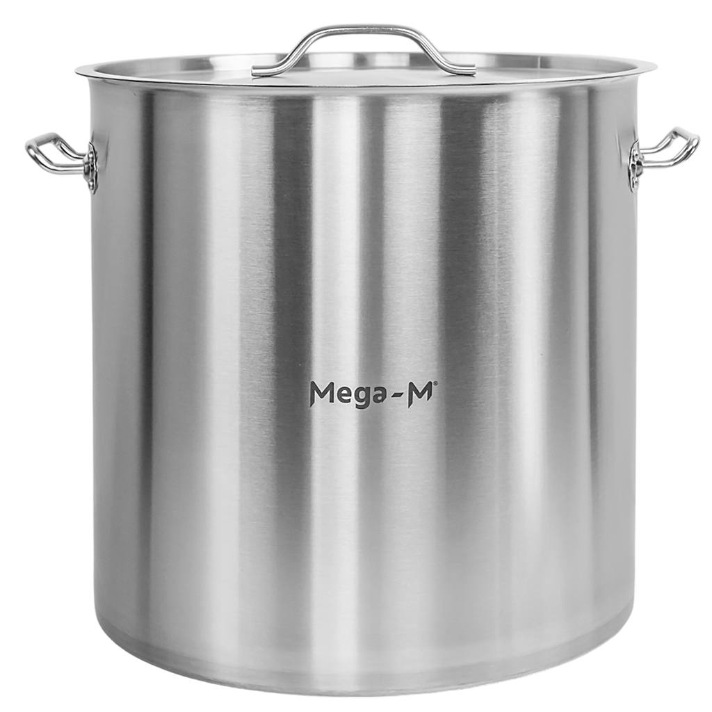 Garnek-ze-stali-nierdzewnej-wysoki-z-pokrywka-Mega-M-STANDARD-71L-45×45-cm-7 Puodas su dangčiu Mega-M STANDARD 71 l 45x45 cm