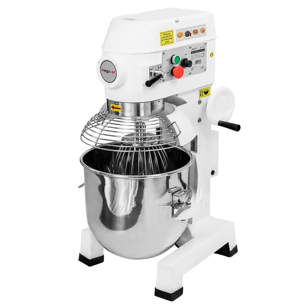 Mikser-planetarny-z-timerem-30L-Mega-M-mptHE-30.10-1 Planetarinis mikseris su laikmačiu Mega-M mptHE 30.10.1500 (30 l)