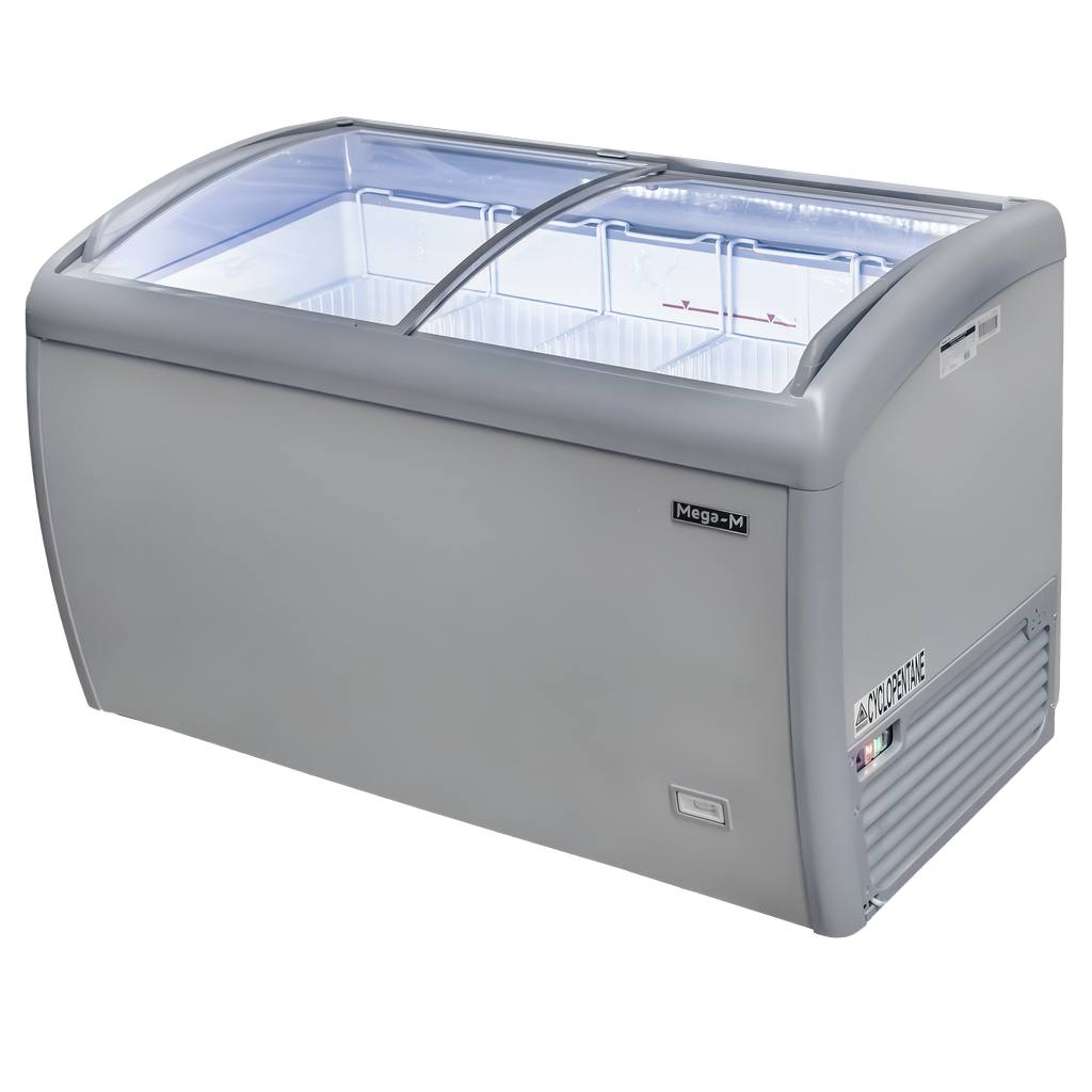 Zamrazarka-skrzyniowa-przeszklona-260L-Mega-M-YETI-X126-2 Šaldymo dėžė Mega-M YETI X126 260L