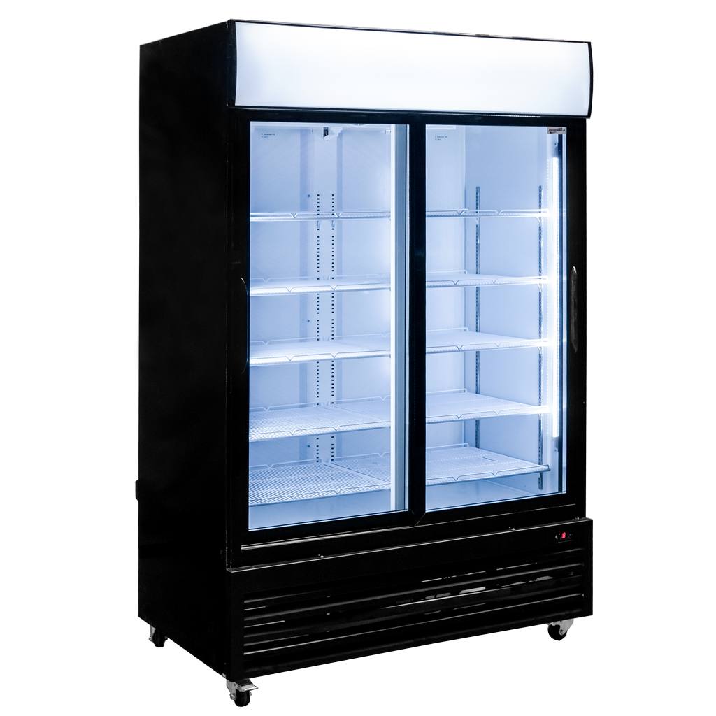 witryna-chlodnicza-RICO-I133-drzwi-przesuwne-3 Šaldymo vitrina Mega-M RICO i133 1048 l