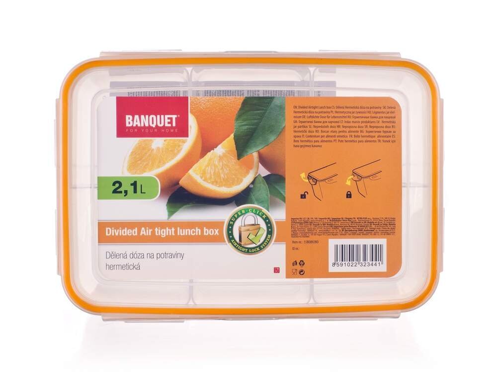 banquet-maisto-saugojimo-indas-2100ml_reference Padalintas maisto saugojimo indas Banquet | 2,1 l