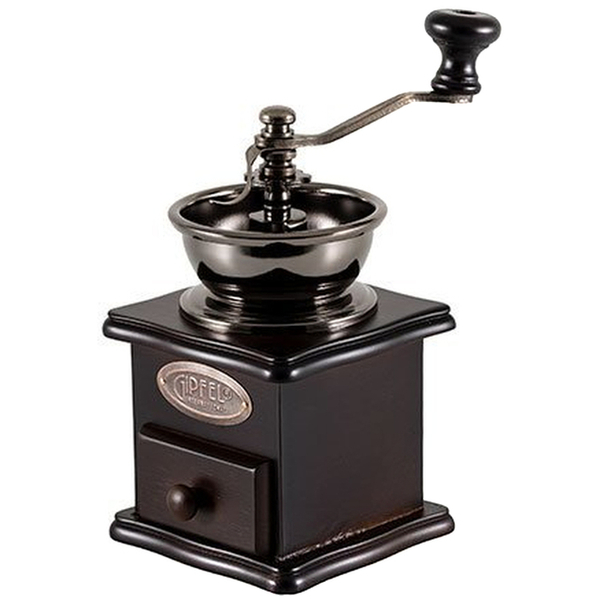 kavamale-gipfel-9238 GIPFEL Handkaffeemühle HANNA | Retro-Stil, Holz – Bild 1