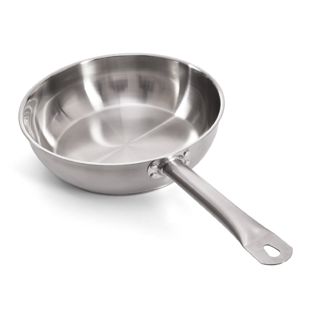 keptuve-fissman-5438 Fissman Gili Edelstahlbratpfanne | 28 cm, 18/10 Stahl – Bild 1