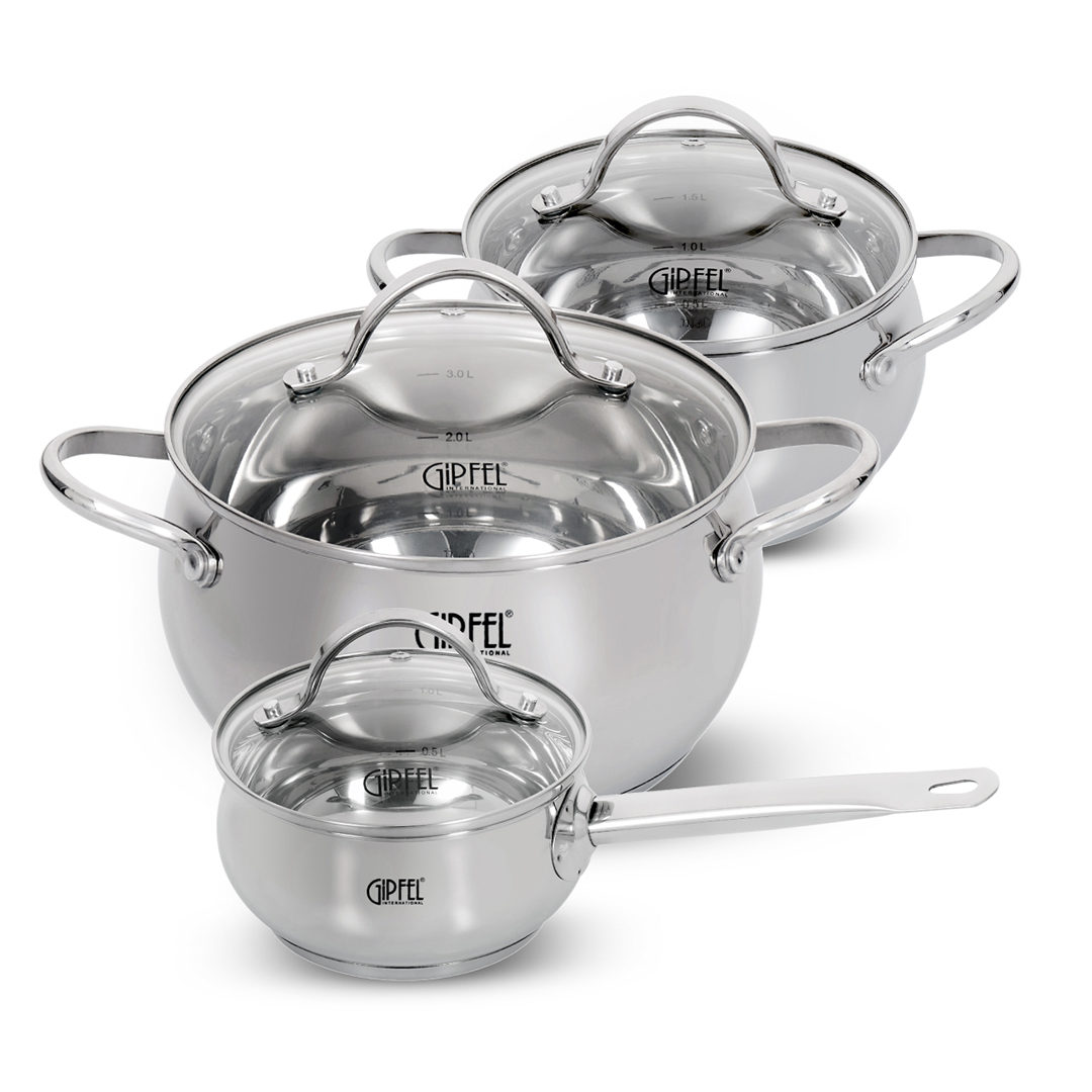 puodu-rinkinys-terza-6-daliu-gipfel-1511 Topfset Gipfel TERZA | 6 Teile (G-1511) – Bild 1